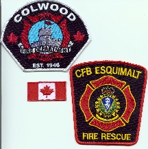 Colwood Fire Department patches